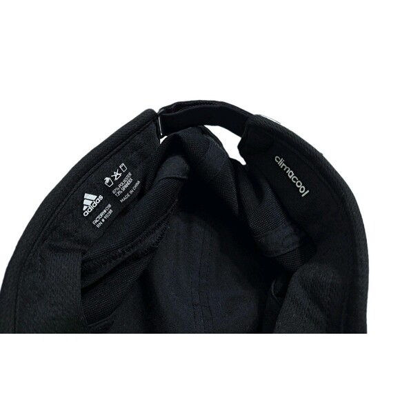 Adidas Adizero Climacool Hat One Size Black Strapback Cap Polyester Blend - Picture 7 of 7